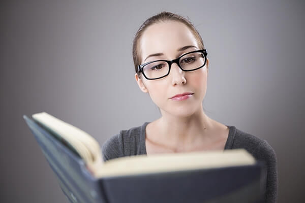 Curious woman learning to be fearless