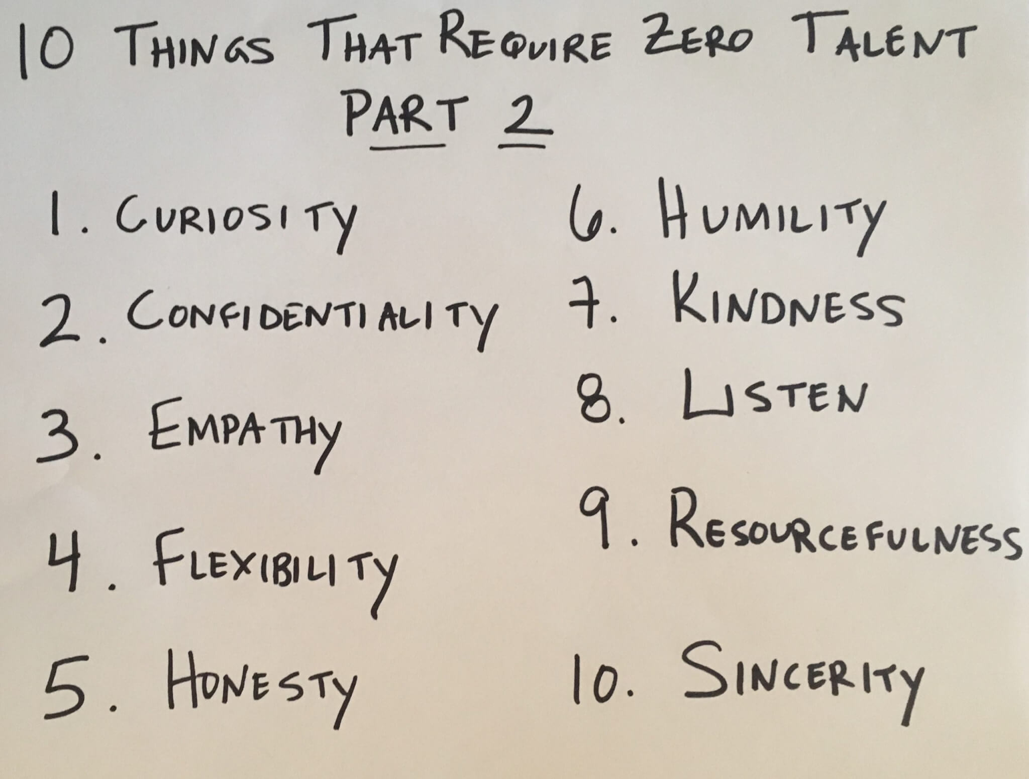 10 Things That Require Zero Talent Part 2